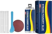 Strong Foundry Glue for Metal, Automotive Parts Repair Paste, Strong Waterproof Stainless Steel Aluminum Copper Glue for Car Furniture Industrial