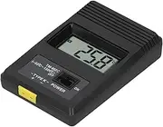 Digital Temperature Meter, LCD Display, High-Quality ABS, K-Type Probe Socket, for Fish Tanks, Pools, Furnaces, Ceramics, Metals, with Low Power Consumption, High Accuracy, Wide