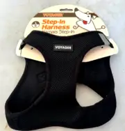 Dog Step-in Harness Large 18-21 Inches Great For Dogs New Black
