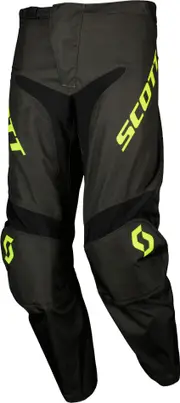 Scott Compete, textile pants , color: Black/Yellow , size: 28