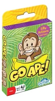 Outset Go Ape! Silly Actions Card Game - The Hilarious Twist To Go Fish