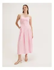 [REVIEW] Miss Carlo Maxi Dress in Candy Floss