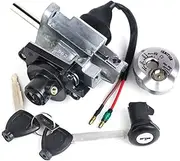 Ignition Key Switches for Cygnus Z 125 XA125 Spare Part Motorcycle Scooter Ignition Key Switch Set Seat Lock Key Ignition Barrel Key Switch(B)
