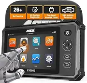 [ANCEL] FX9000 OBD2 Scanner,2023 Newest Auto VIN Quick Diagnostic Tool for All System Diagnosis,26 Reset Services EPB/BMS/SAS/TPMS/DPF,2-Year Free Update Scan Tool，Fit for 1996 or Newer Cars