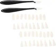 HEALSOPTHY Set of 5 Sketch Eraser Pens Round Pointed Tips Soft Sponge Construction for Drawing Painting Art for Skill Levels