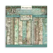 Magic Forest Background - Stamperia 12" x 12" Paper Pad 10/pkg Scrapbook