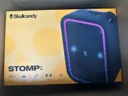 NEW Skullcandy Stomp Portable Waterproof Bluetooth Speaker With LED Lighting