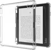 JOYAUS Silicone Case Cover for Kobo Libra 2 7 inch,Crystal-Clear Shockproof Thin Yellowing-Resistant Slim Transparent TPU Clear