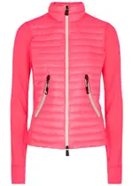 Moncler Grenoble Day-Namic Quilted Shell and Stretch-jersey Jacket - Pink - XS XS