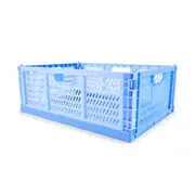 30L Collapsible Crate - Large, Blue