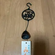 Nambu Ironware Wind Chime Pine Tree Shape Wind Bell Japanese Summer Furin