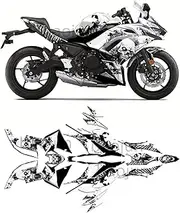 ALXOY Motorcycle Sticker Graphic Decal Kit Compatibile with Ninja 650 Ninja650 2021 2022 ahbjj