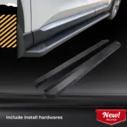 Black Running Board fits for Jeep Compass 2017-2022 Aluminum Side Step Nerf Bars
