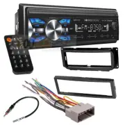 Single DIN Radio USB/MP3/AM/FM CAR Stereo Dash kit For Jeep Liberty 2002-2007