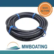 10 Metres 8mm Fuel Hose Marine A1 Certified Fuel Line SAE J1527 Under Floor 10M