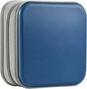 CD Case 48 Capacity Portable Hard Plastic DVD Case CD Organizer Wallet Protectiv