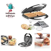 Empanada & Churro Maker Machine- Electric Cooker w 4 Removable Plates- Easier...