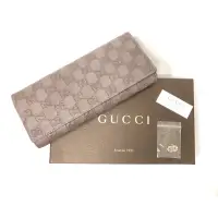 在飛比找蝦皮購物優惠-GUCCI 古馳 淡紫色 藕紫色 首飾收納 旅行長夾 內裡麂