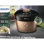 (免運，贈HD2779 不鏽鋼內鍋,贈20CM平底鍋)飛利浦PHILIPS 雙重溫控智慧萬用鍋-金小萬-HD2195