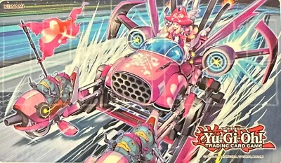 KONAMI YU-GI-OH GOLD PRIDE CHARIOT CARRIE GAME PLAY MAT 24" x 14" NEW Unopened