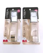 2 x L'Oreal True Match Super Blendable Foundation 2.C ROSE VANILLA - Brand New