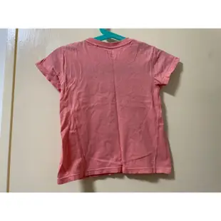 二手 lativ兒童 米奇粉色短袖T恤 尺寸90