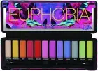 BYS Eyeshadow Palette Tin with Mirror and Applicator 12 Shades (1, Euphoria)