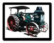 RUMELY OIL PULL TRACTOR 15" HEAVY DUTY USA MADE METAL FARM ADVERTISING SIGN