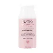 Natio Rosewater Night Cream Gel 80ml