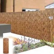 Privacy Bamboo Fence,Pool and Patio Screen,Fencing Decorative, Eco-Friendly Garden Reed Fencing,for Outdoor, Gallery, Balcony,Easy Assembly, Can Be Customized, Multi-Size
