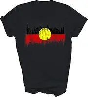 Australia Aboriginal Flag Pride Unisex Shirt Gift Women Men