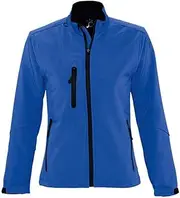 [SOL'S] SOLS Womens/Ladies Roxy Soft Shell Jacket (Breathable, Windproof And Water Resistant) (UK Size: L) (Royal Blue)