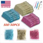 500-50X Waterproof Heat Shrink Crimp Splice Wire Connectors Butt Terminal Kit