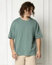 [Lucid] Lucid Men's Code Box Fit T-Shirt in Green Size Small S Green