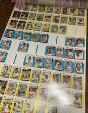 1982 Topps K-Mart MVP-Series Baseball Uncut Sheet Mantle Koufax Bench Gibson