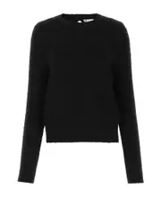 Bottega Veneta Open Back Light Textured Top S,M black