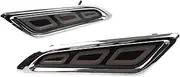 Compatible for Infiniti QX80 LED Daytime Running Lights - 2011-2017 Side Lamp Turn Signal Light DRL Upgrade(Model A)