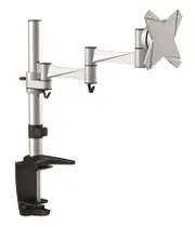 Astrotek Monitor Stand Desk Mount 43cm Arm for Single LCD Display 21.5' 22' 23.6' 24' 27' 8kg 15 tilt 180 swivel 360 rotate VESA 75x75 100x100