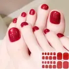 Nail Buffer Block Tools Toe Nail Polish Strips Full Wraps Nail Polish Sticker