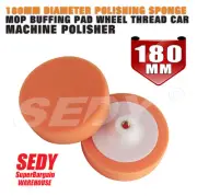 Car Polisher 180mm Foam Sponge Wheel Buffing Pad Polishing Replacing Pad