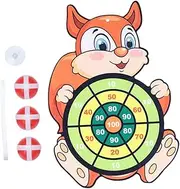 Generic 1 Set Goo Ball Target Darts Sticky Throwing Board Kit Sticky Ball Board Game Throw Board Educational Educational Board Flannel