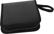 MOBUTOFU CD Storage Bag Disc Storage Bag CD Pouch Holder Storage Pouch Storage CD Bag DVD Carrying Bag CD Bags Pu Storage Bag Portable CD Cases Disc Organizer Disc Storage Holder CD Boxes