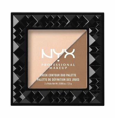 NYX PROFESSIONAL MAKEUP Contour Duo Palette Cheek On Cheek 0.18 Ounce
