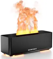 280ML Aquaflame Aroma Diffuser & Humidifier - Virtual Flickering Fire Essential