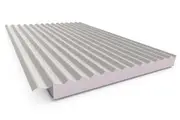 Stratco Cooldek Corrugated Right Laying 75mm Thick 65mm Cutback Gull Grey