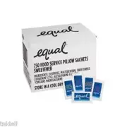 EQUAL SUGAR SWEETENER SACHETS - BULK 750 BOX (FREIGHT INCLUDED) BB Mid 2026