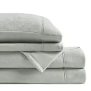 True North by Sleep Philosophy Micro Fleece Bed Sheet Set, Warm, Sheets with ...