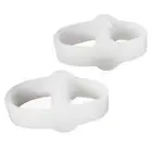 2 Pcs Orthopedic Bunion Corrector Toe Separators Elastic Straighteners Spacers