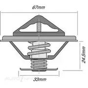 Tridon High Flow Thermostat - TT273-170