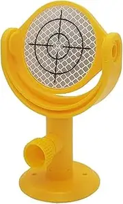 Slanted Reflector, Optical Prism with Printed Reticle Diameter 60mm Sheet. Total Station Mini Prism(with Flange)